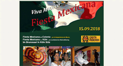 Desktop Screenshot of fiestas-mexicanas.de