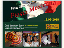 Tablet Screenshot of fiestas-mexicanas.de